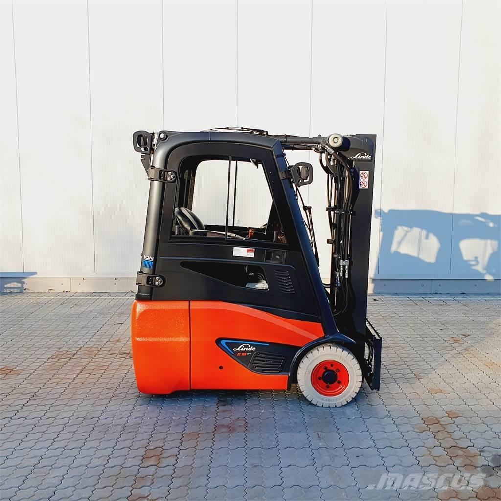 Linde E16C 전동 지게차