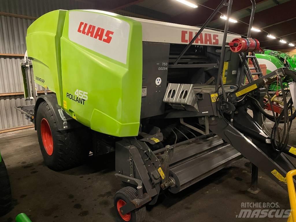 CLAAS 455 Uniwrap 원형 곤포기