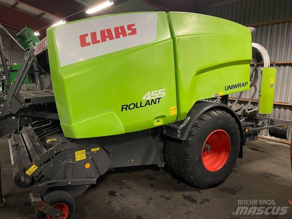 CLAAS 455 Uniwrap 원형 곤포기