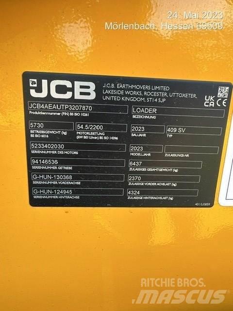 JCB 409  휠로우더