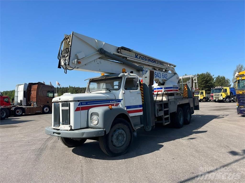 Scania 111 6X2 크레인 트럭