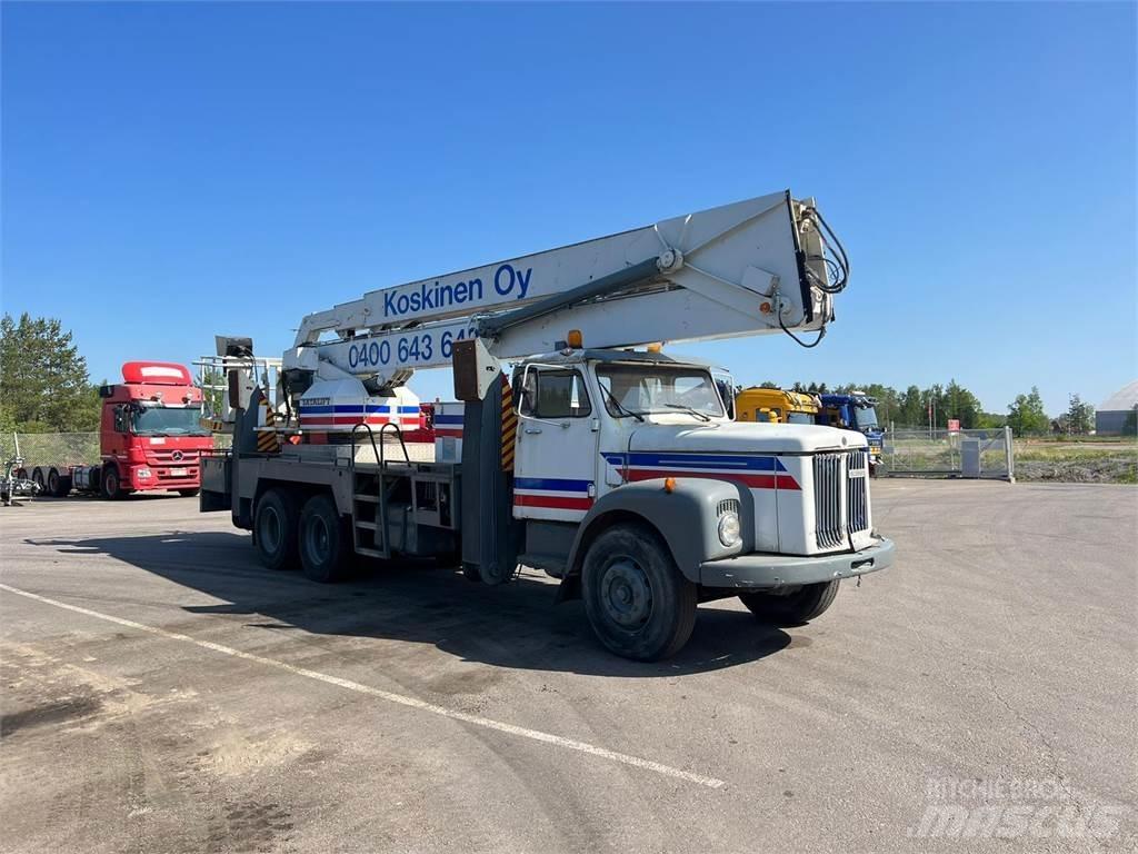 Scania 111 6X2 크레인 트럭