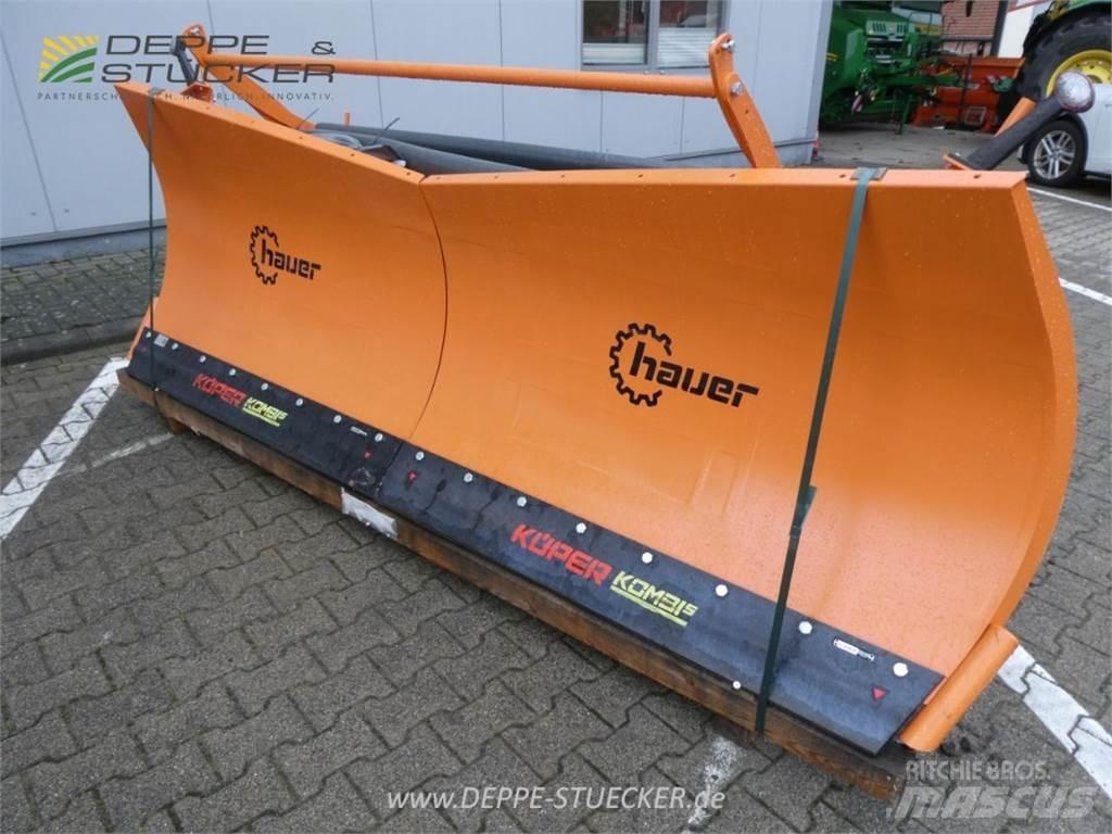 Hauer SRS-2L 제설 블레이드 및 제설기