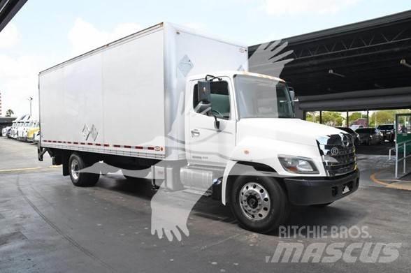 Hino 268 탑차 트럭