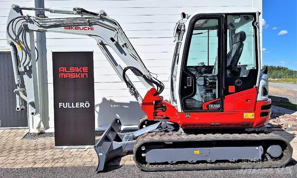 Takeuchi TB260 소형 굴삭기 7톤 미만
