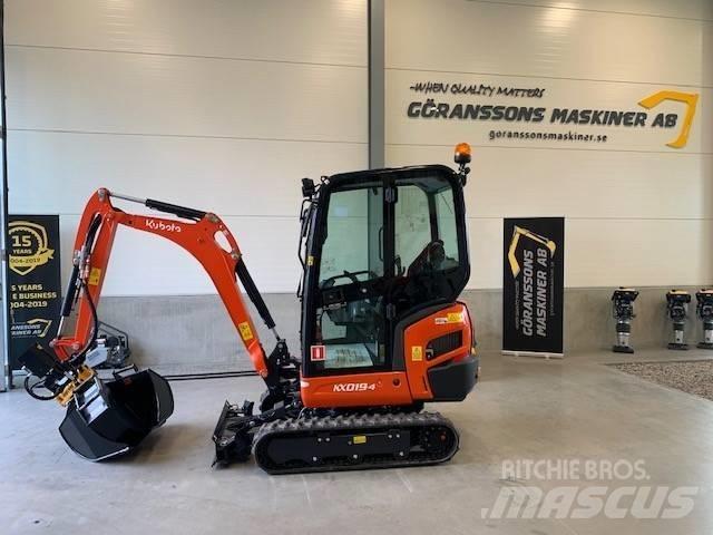 Kubota KX 019-4 소형 굴삭기 7톤 미만