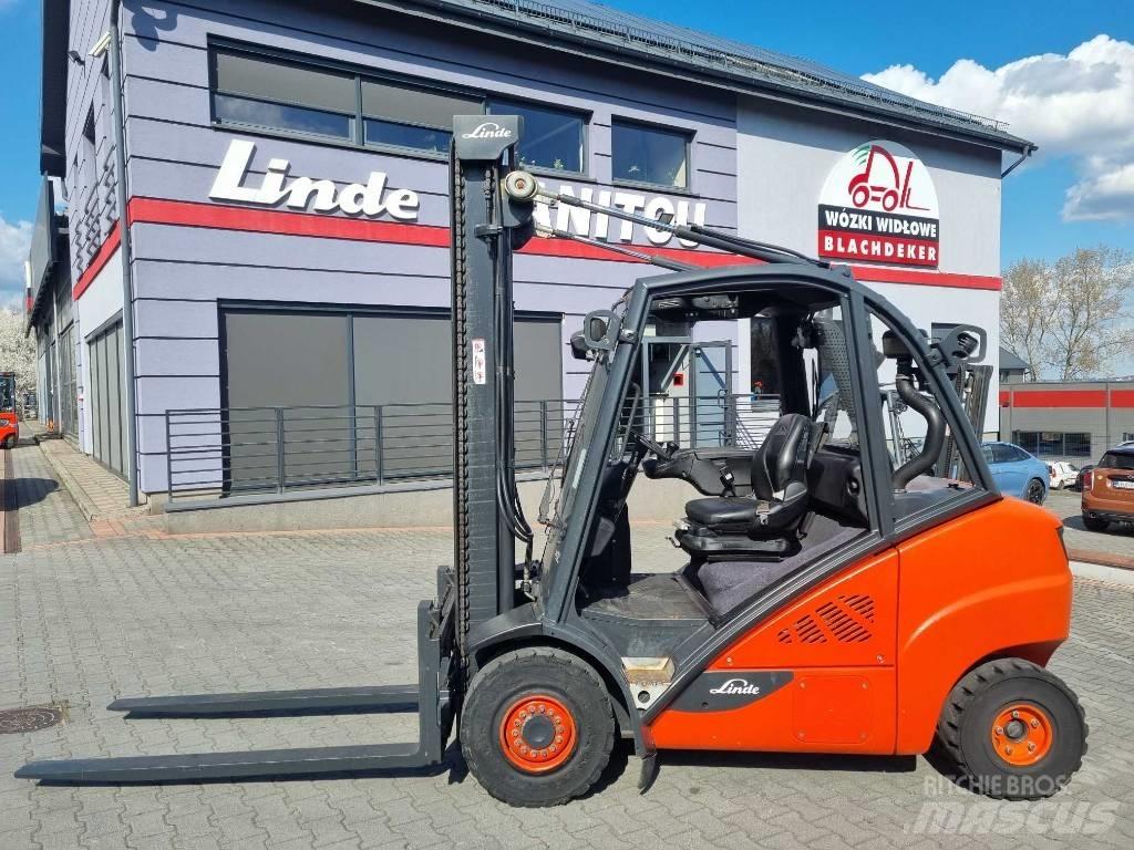 Linde H35D-02 디젤 지게차