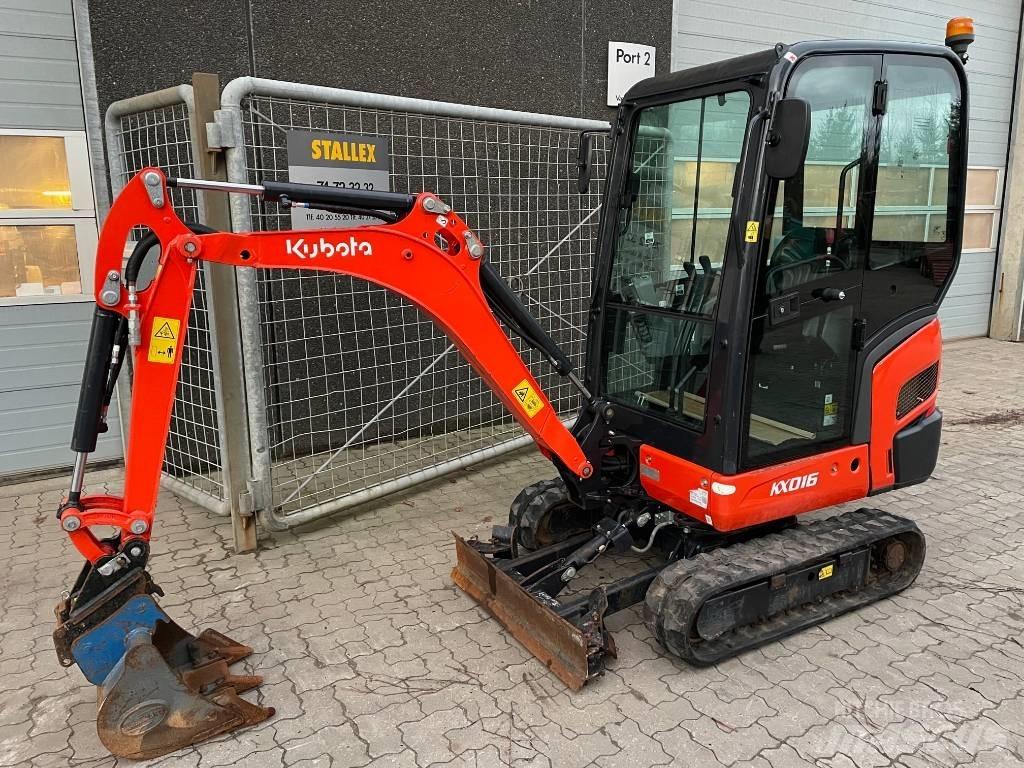 Kubota KX016-4 소형 굴삭기 7톤 미만