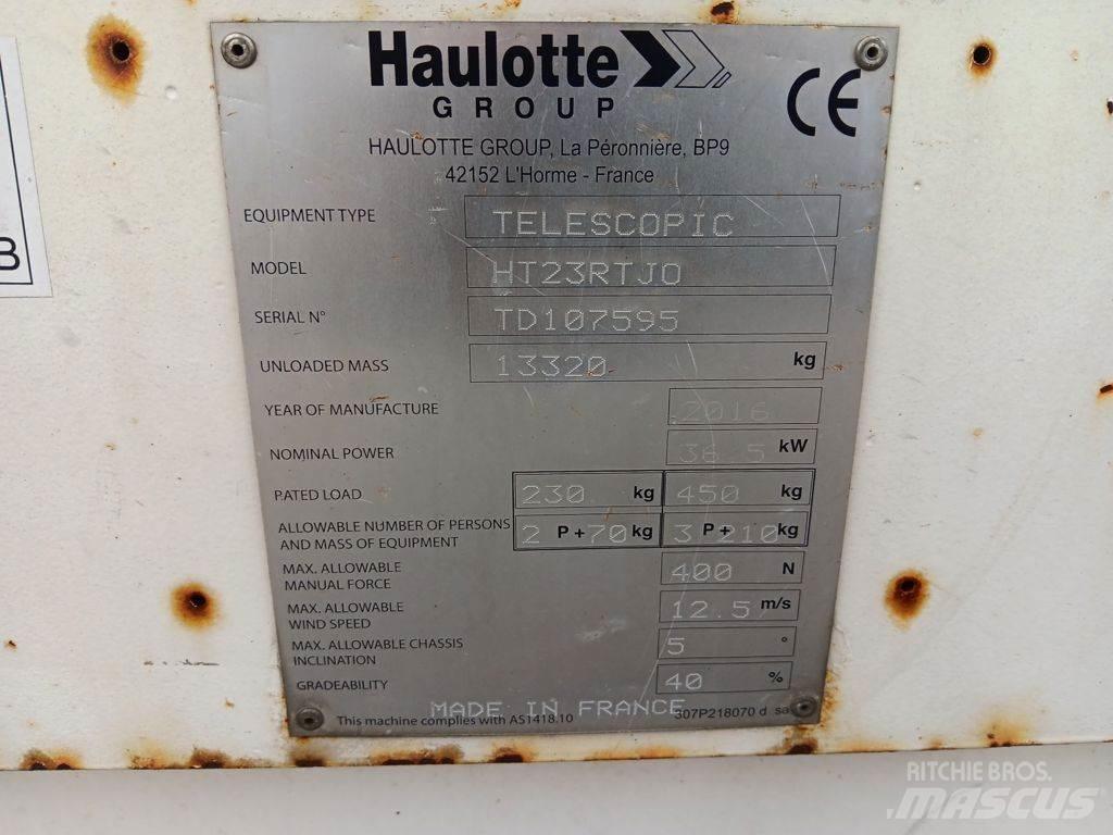 Haulotte HT23RTJO 견인식 전동이동 리프트