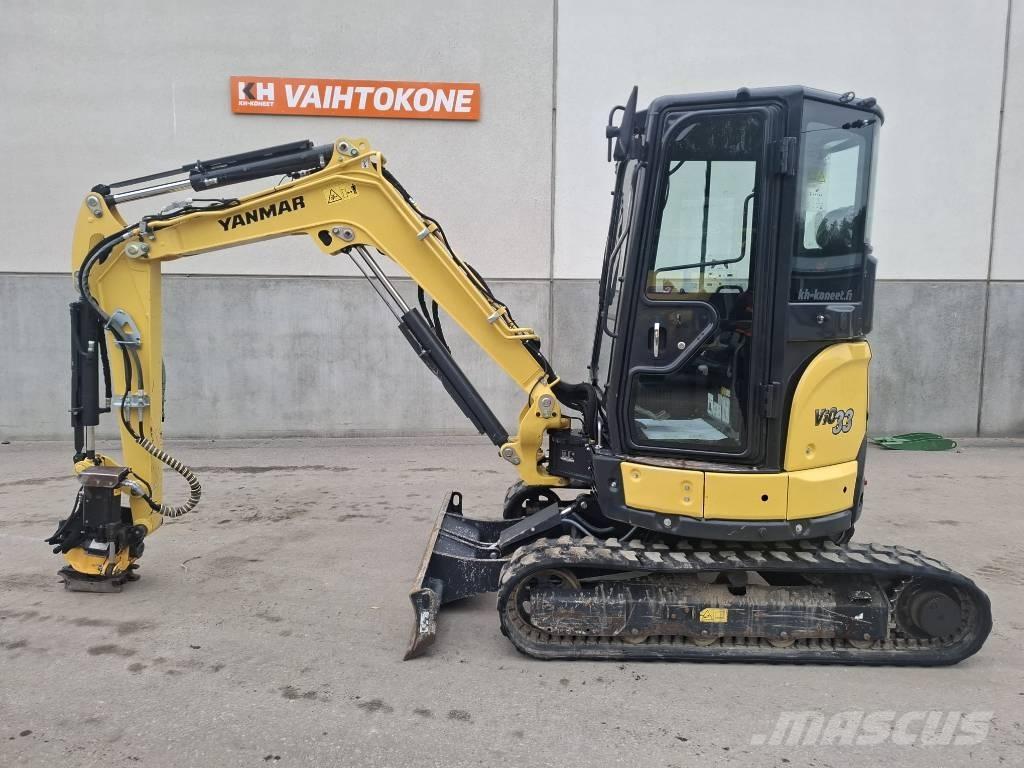 Yanmar Vio 33-6 소형 굴삭기 7톤 미만