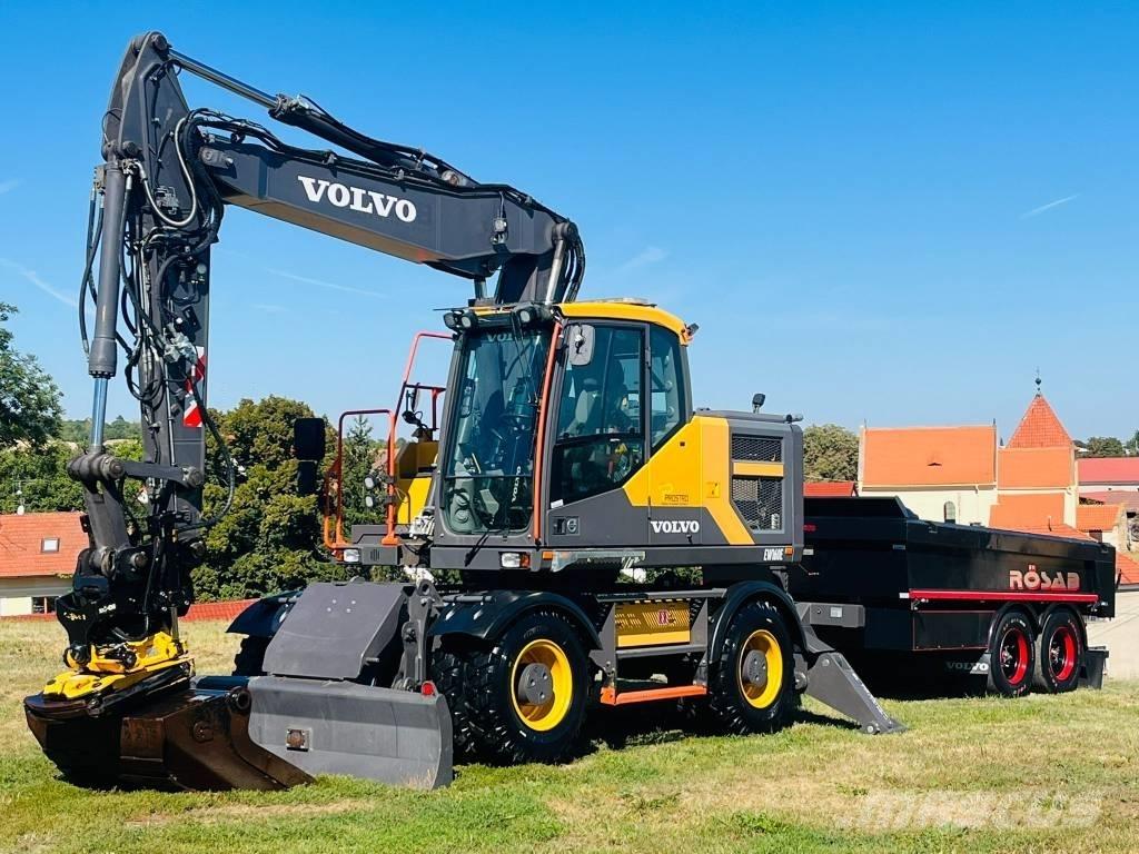 Volvo EW 160 E  휠 굴삭기