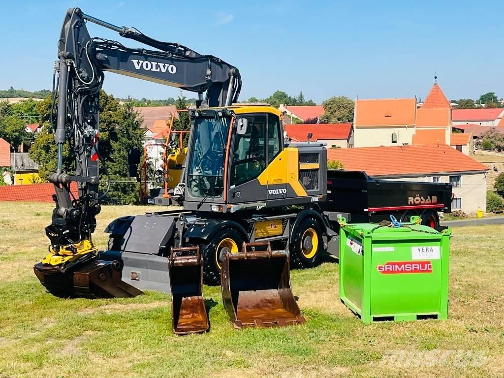 Volvo EW 160 E  휠 굴삭기