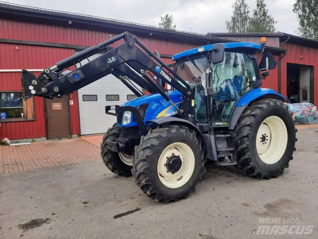 New Holland T6020 EC 트랙터