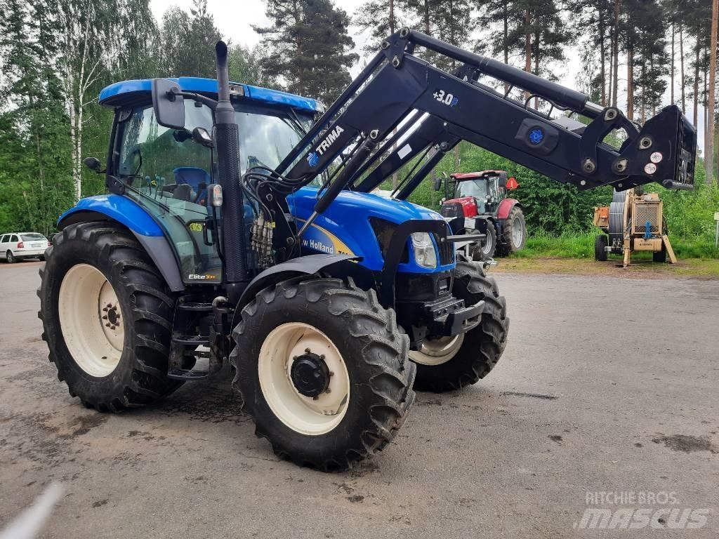 New Holland T6020 EC 트랙터
