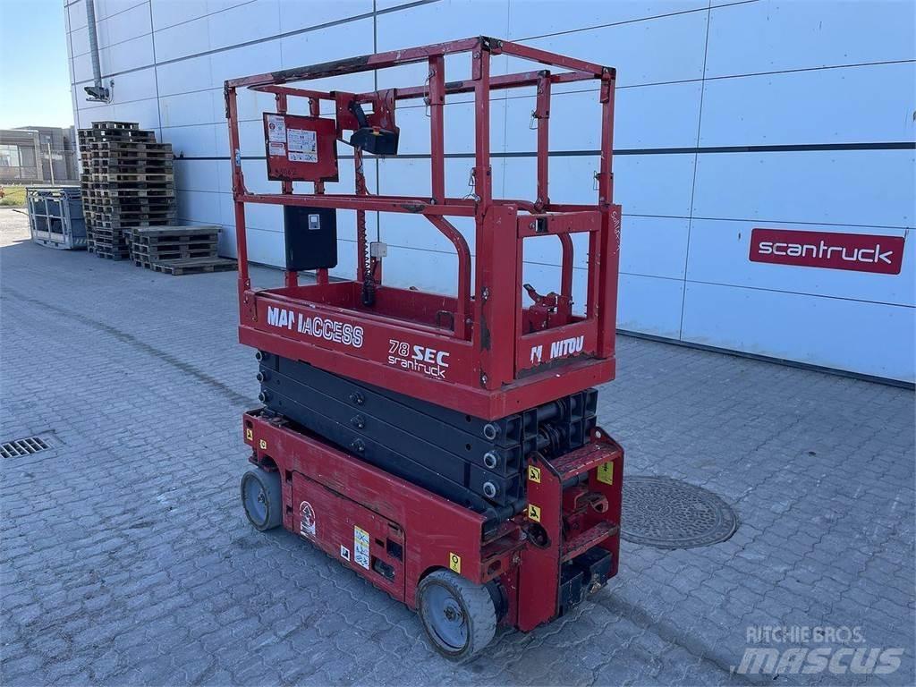 Manitou 78SEC 가위형 리프트