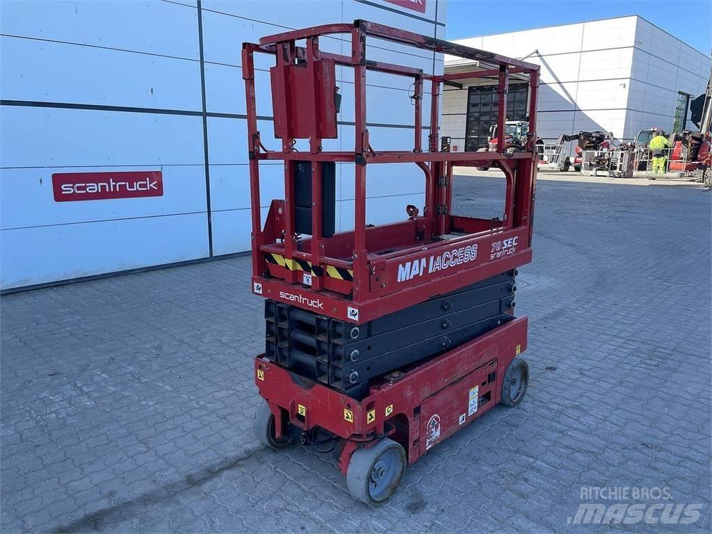 Manitou 78SEC 가위형 리프트