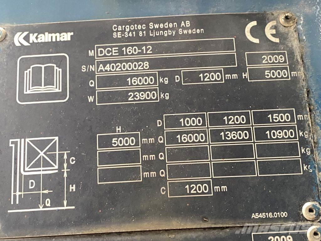 Kalmar DCE 160-12 디젤 지게차