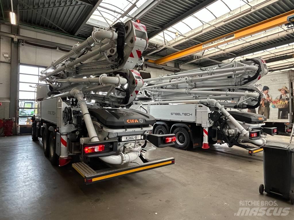 Cifa K36L-5 콘크리트 펌프카
