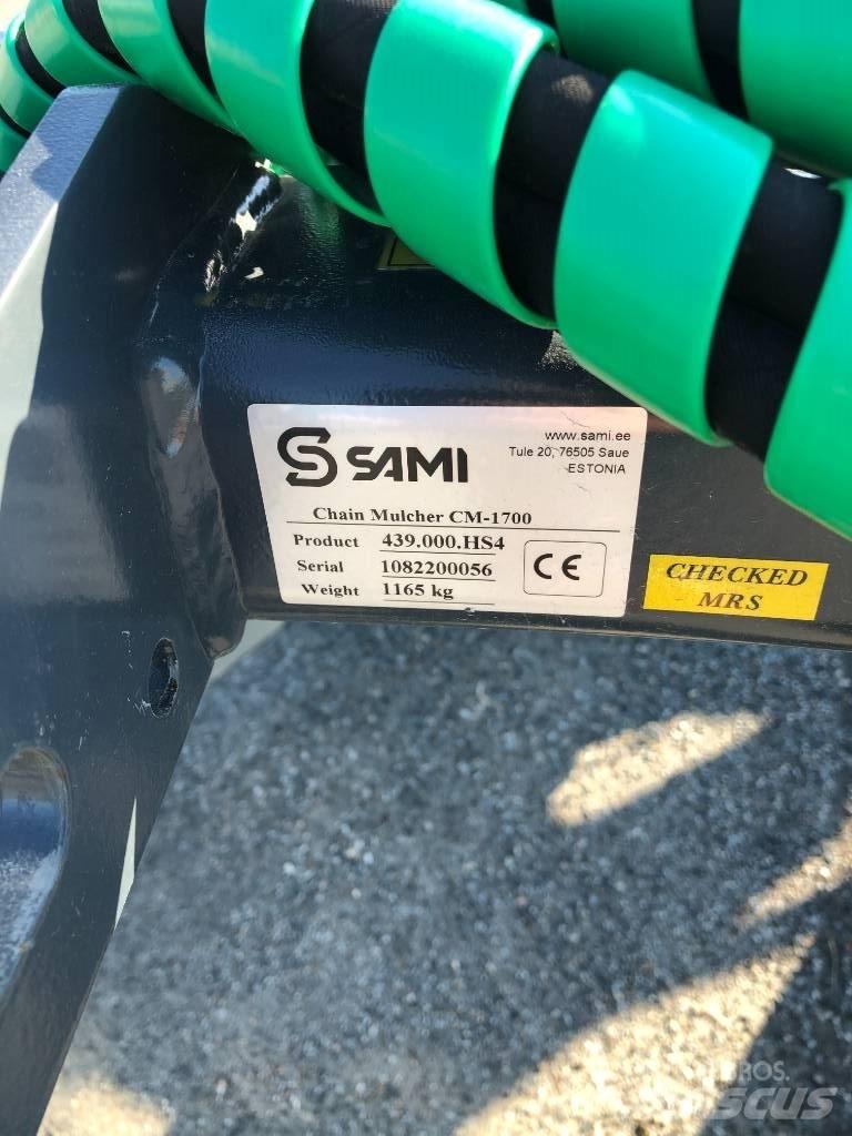 Sami CM 1700 목장 제초기 및 토퍼