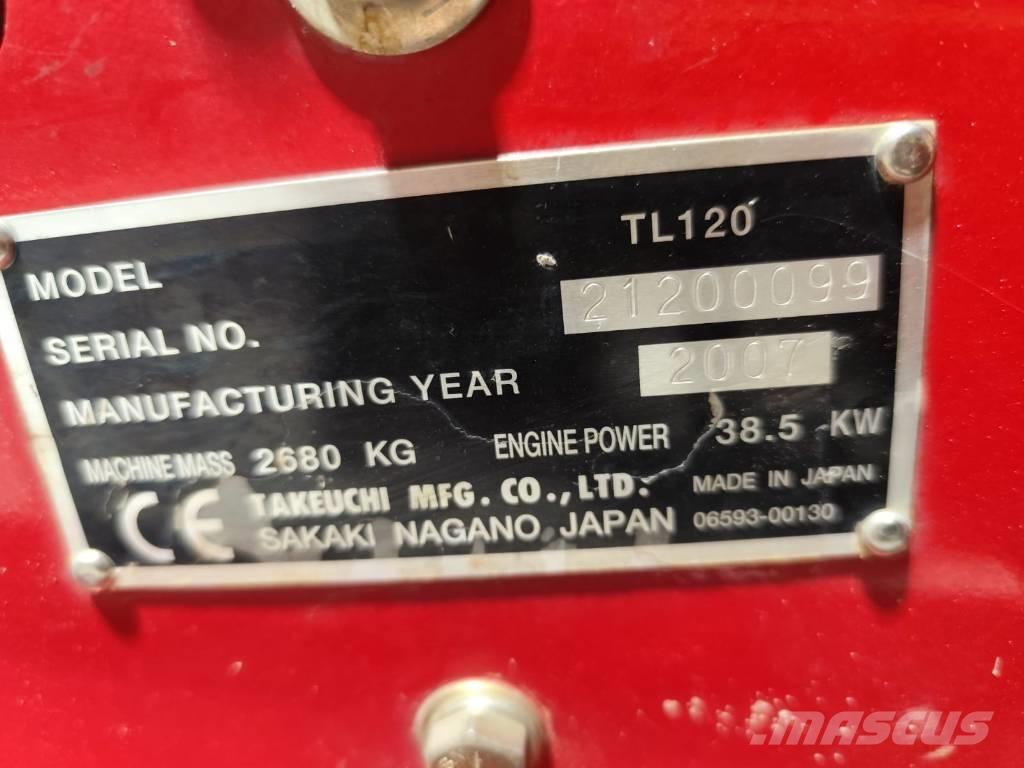 Takeuchi TL120  스키드로더
