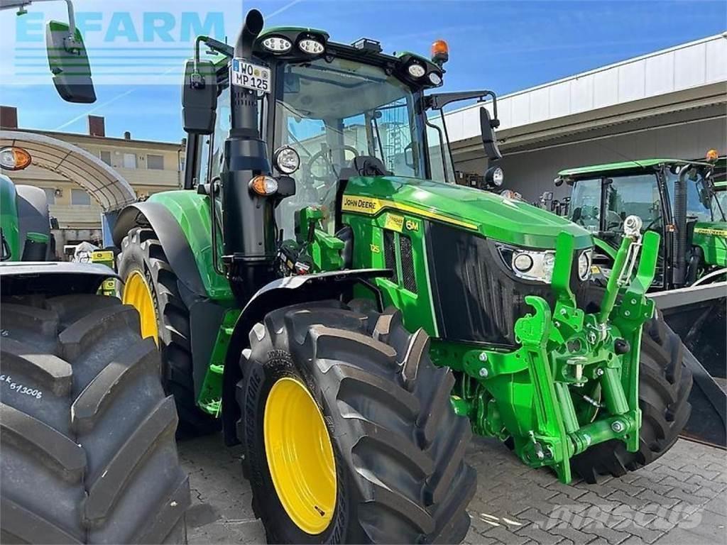 John Deere 6m 125 트랙터