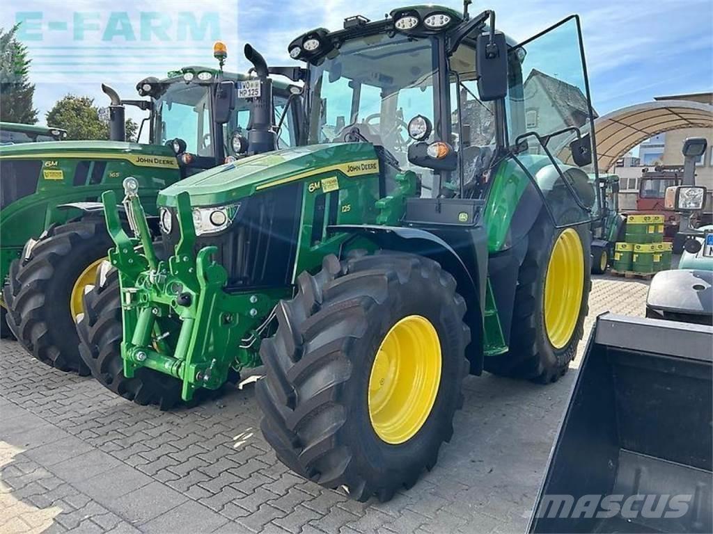 John Deere 6m 125 트랙터