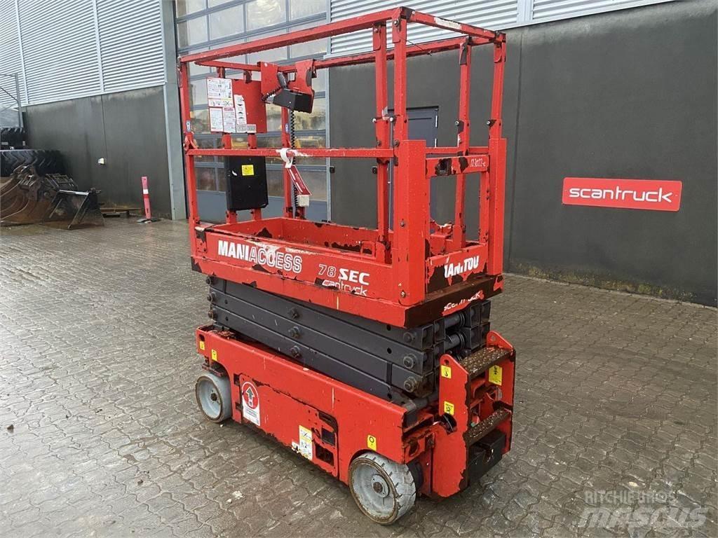 Manitou 78SEC 가위형 리프트