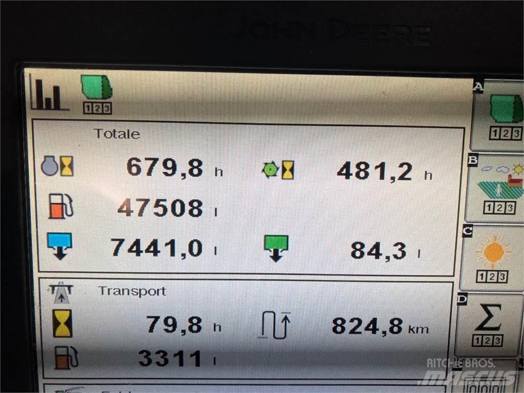 John Deere 9700i 목초 수확기