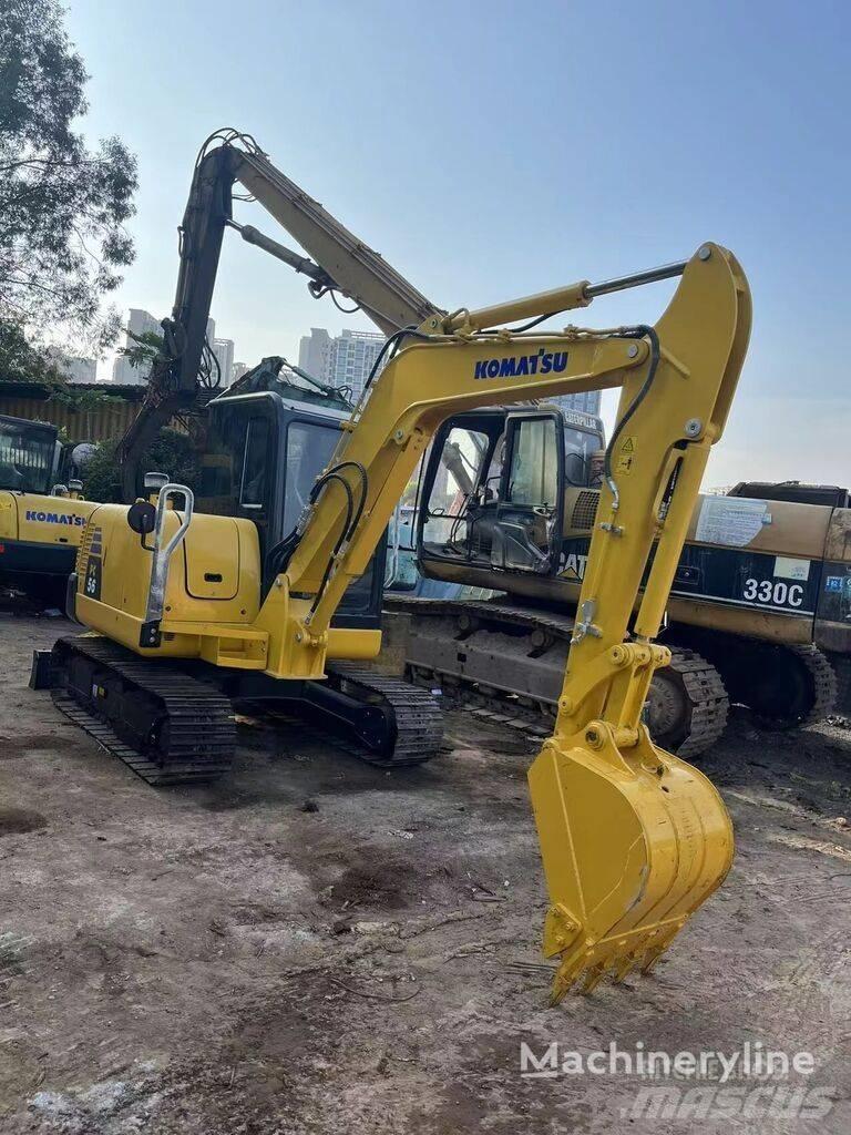 Komatsu PC56-7 이동식 분쇄기