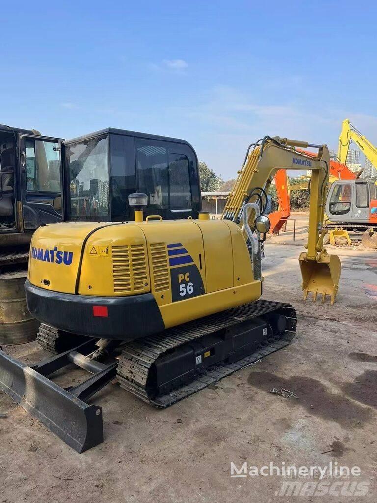 Komatsu PC56-7 이동식 분쇄기