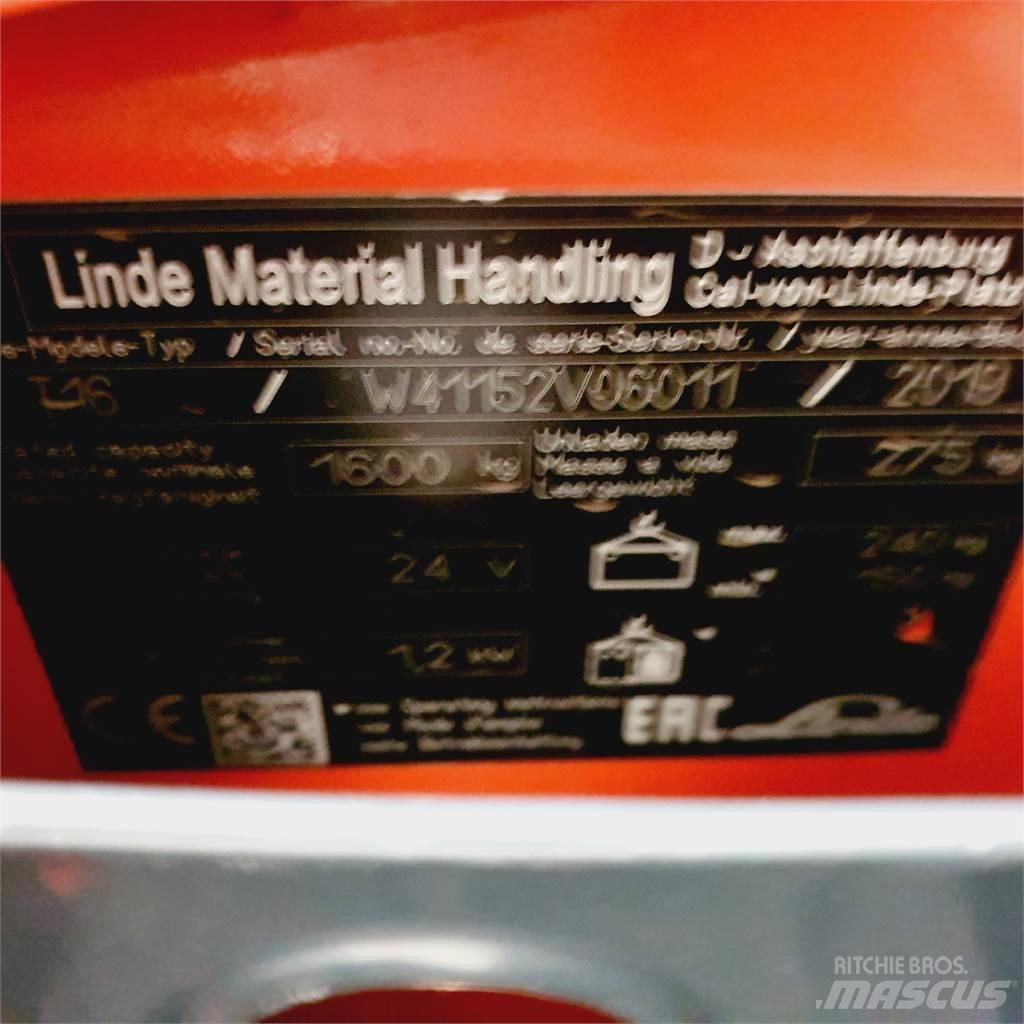 Linde T16 Li-Ion 경량 리프터