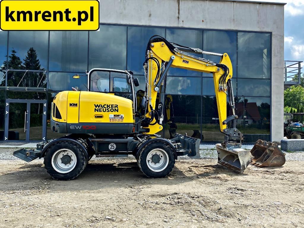 Wacker Neuson EW 100  휠 굴삭기