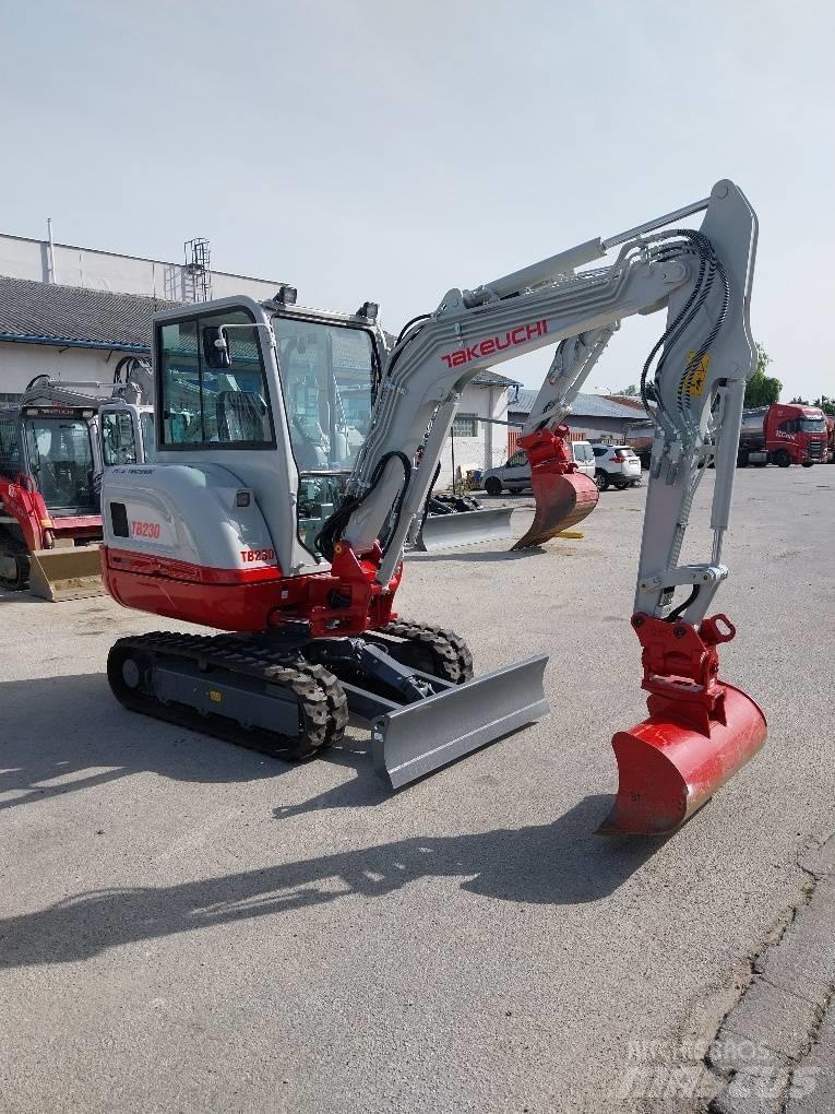 Takeuchi TB230 소형 굴삭기 7톤 미만