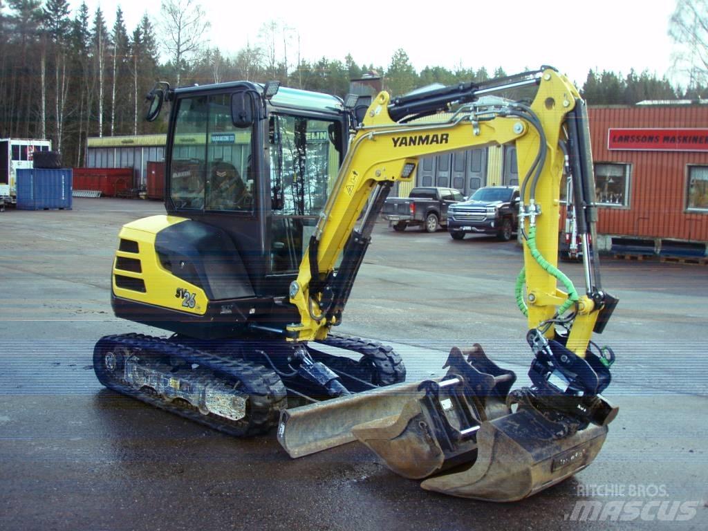 Yanmar SV 26 소형 굴삭기 7톤 미만