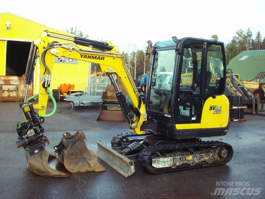 Yanmar SV 26 소형 굴삭기 7톤 미만
