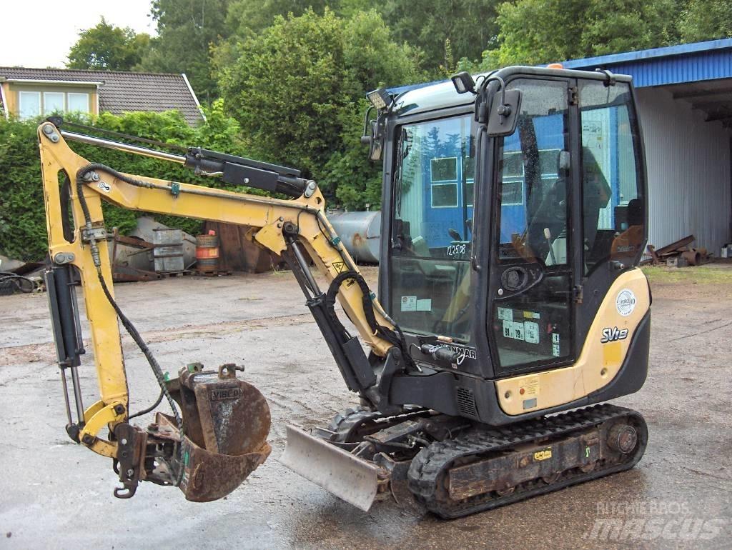 Yanmar SV 18 소형 굴삭기 7톤 미만