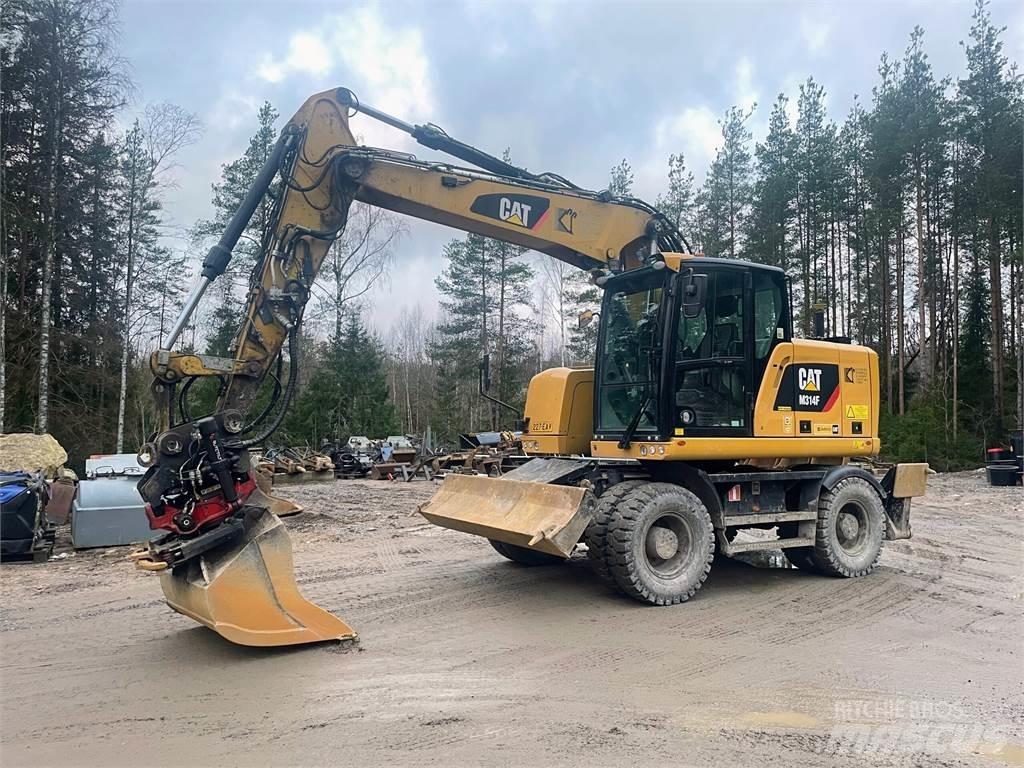 CAT M 314 F  휠 굴삭기