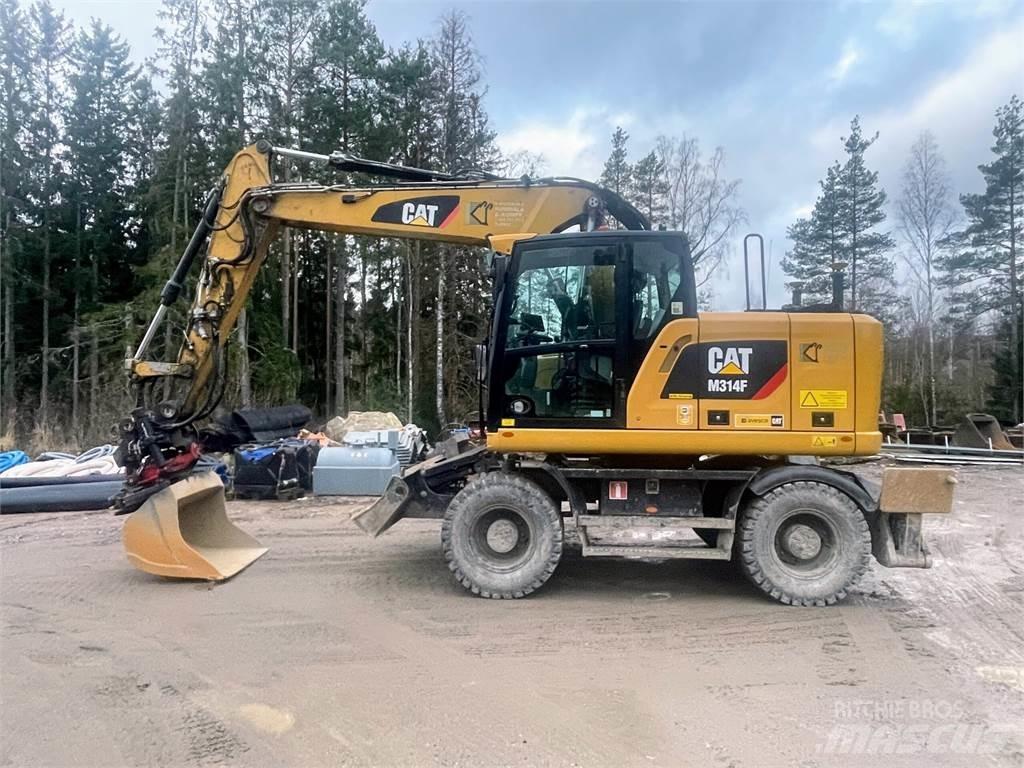 CAT M 314 F  휠 굴삭기