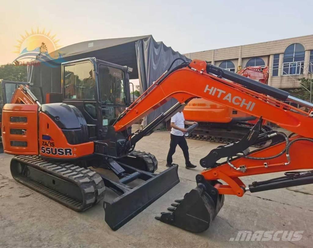 Hitachi ZX55USR 소형 굴삭기 7톤 미만