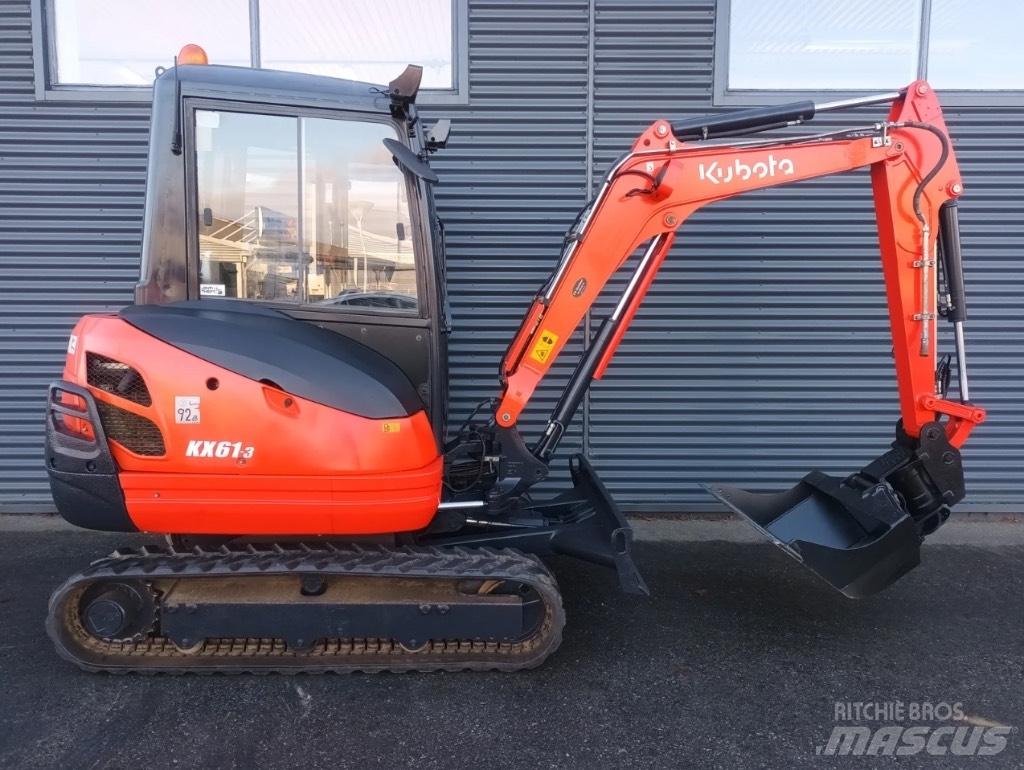 Kubota kx61-3 소형 굴삭기 7톤 미만
