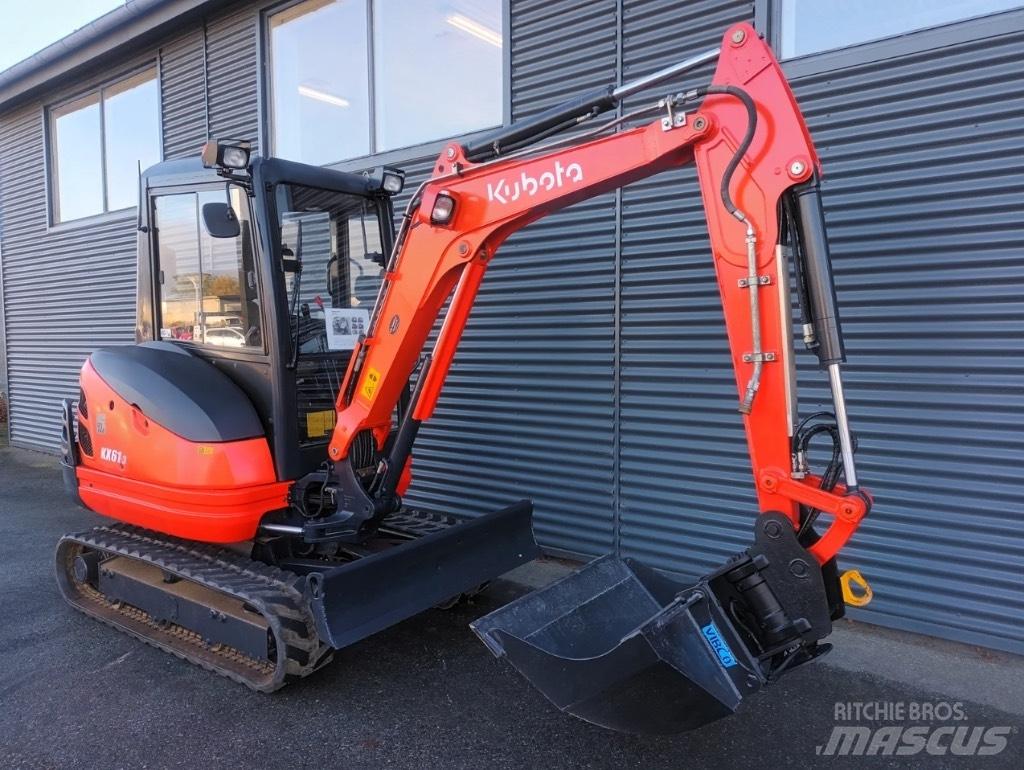 Kubota kx61-3 소형 굴삭기 7톤 미만
