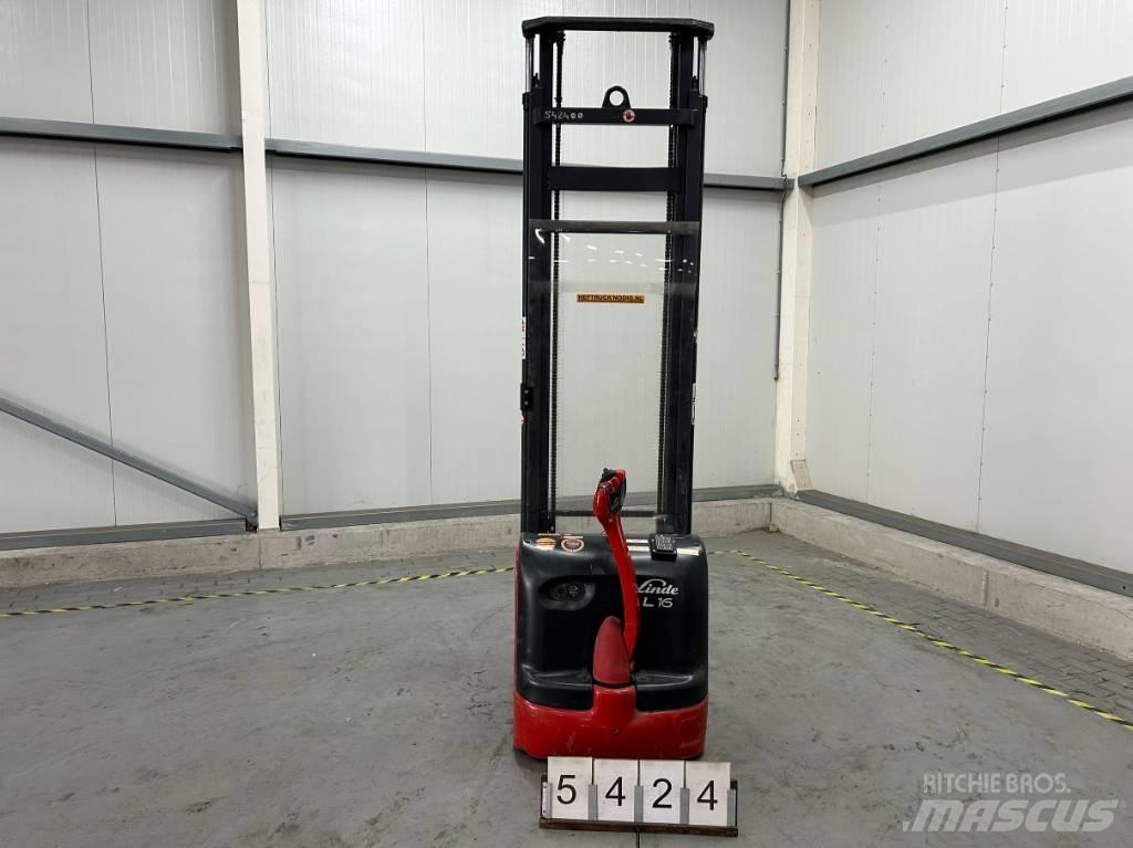 Linde T16L 보행식 리치 지게차