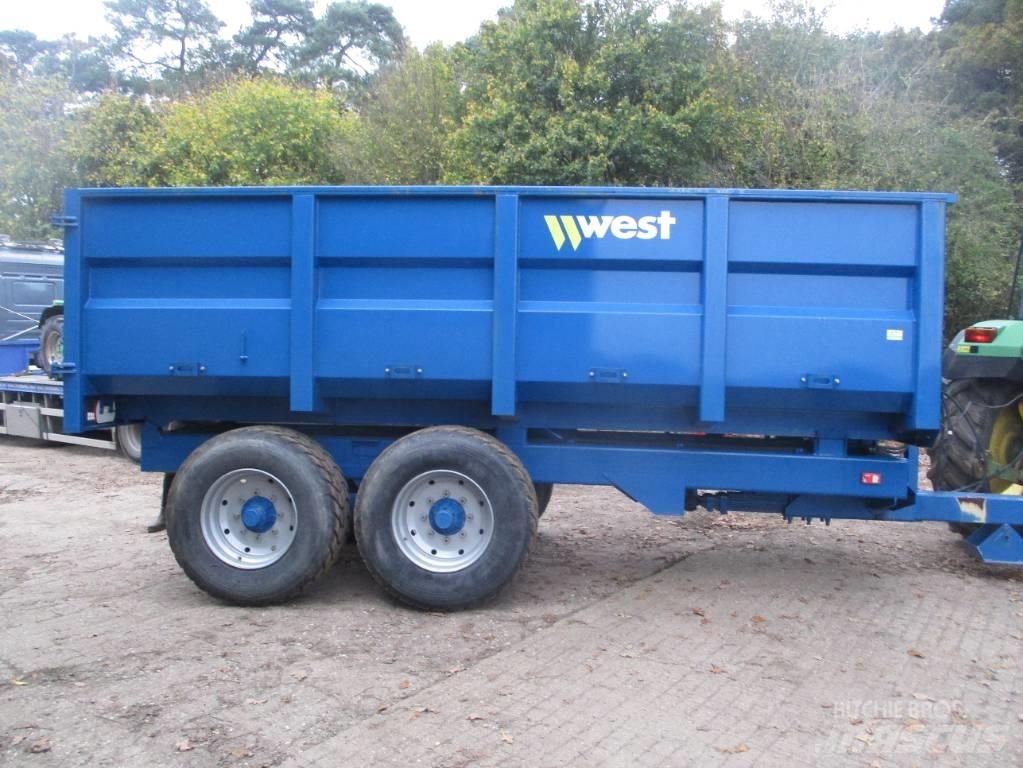 West 10T 티퍼 트레일러