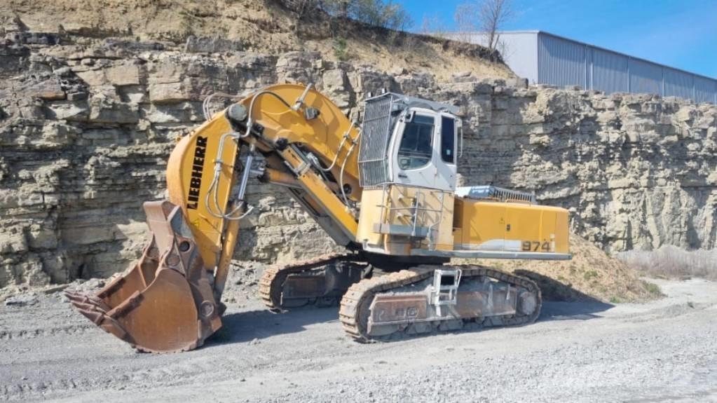 Liebherr R 974 C 대형 굴삭기 29톤 이상