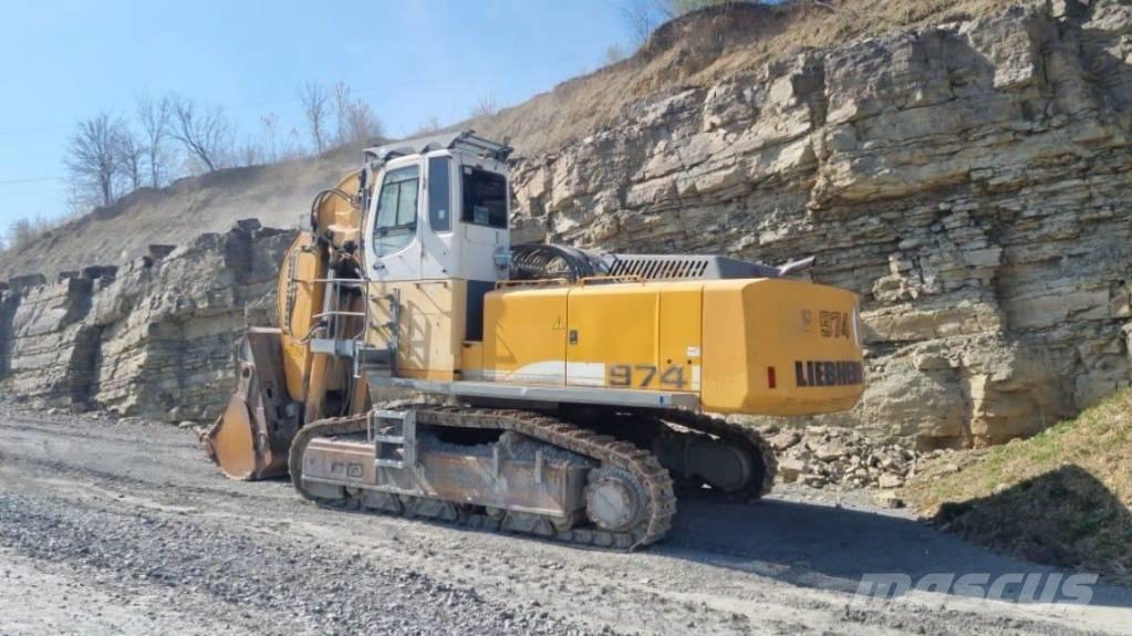 Liebherr R 974 C 대형 굴삭기 29톤 이상