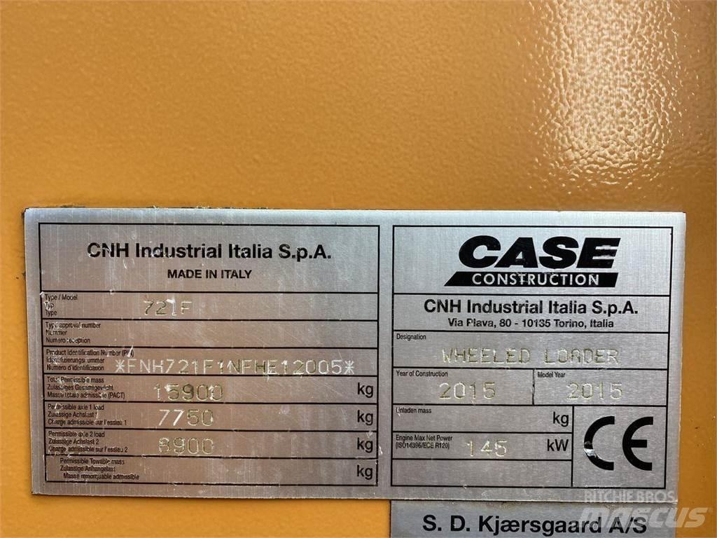 CASE 721F  휠로우더