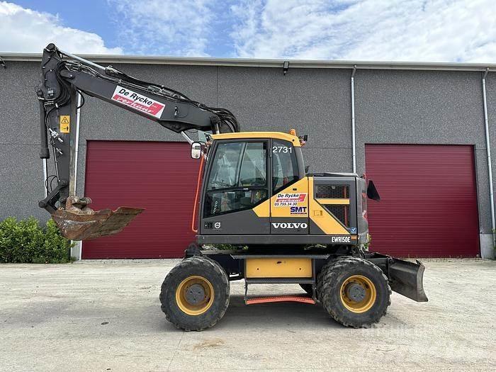 Volvo EWR150E  휠 굴삭기