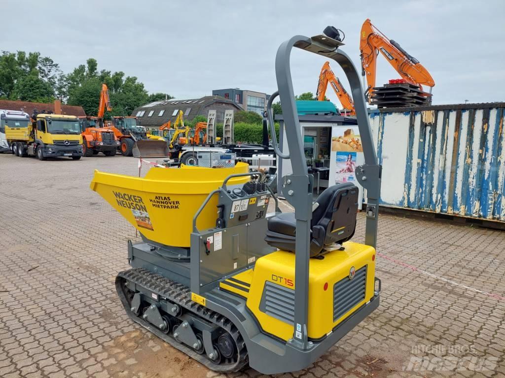 Wacker Neuson DT 15 건설현장 덤프트럭