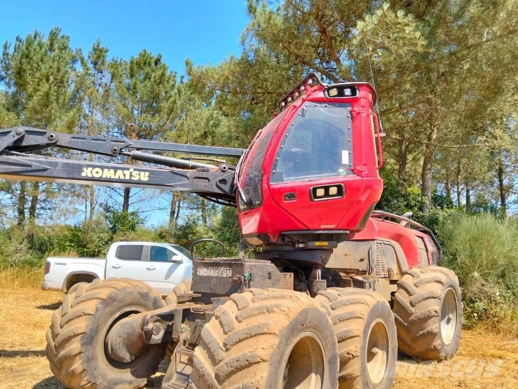 Komatsu 931 원목 하베스터