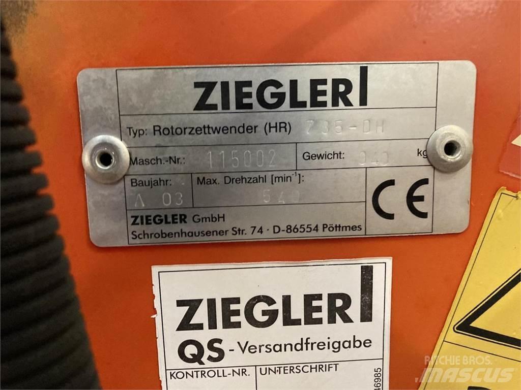 Ziegler HR785DH 갈퀴 및 테더